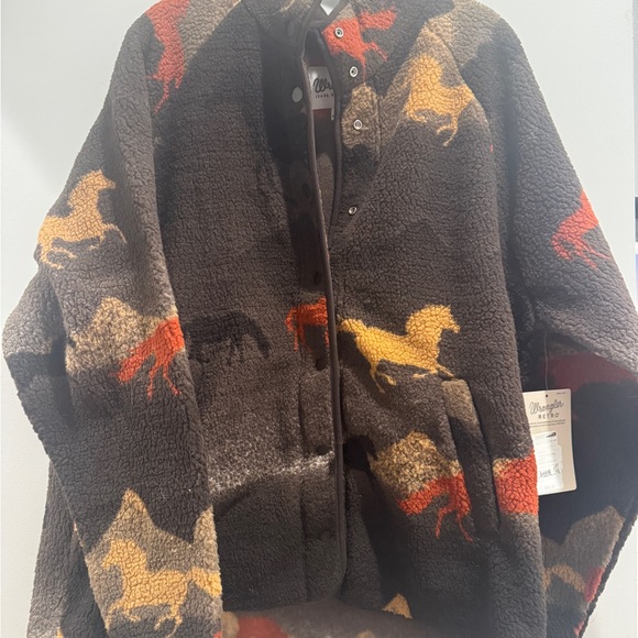 NWT Wrangler Retro Horse Sherpa size Large - Picture 2 of 5